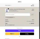 JEDCo coupon verification screenshot