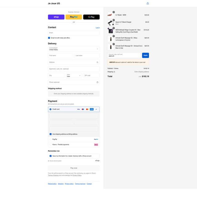 Je Joue checkout page showing Je Joue promo code box | Screenshot taken by SimplyCodes community member on Sep 4, 2025