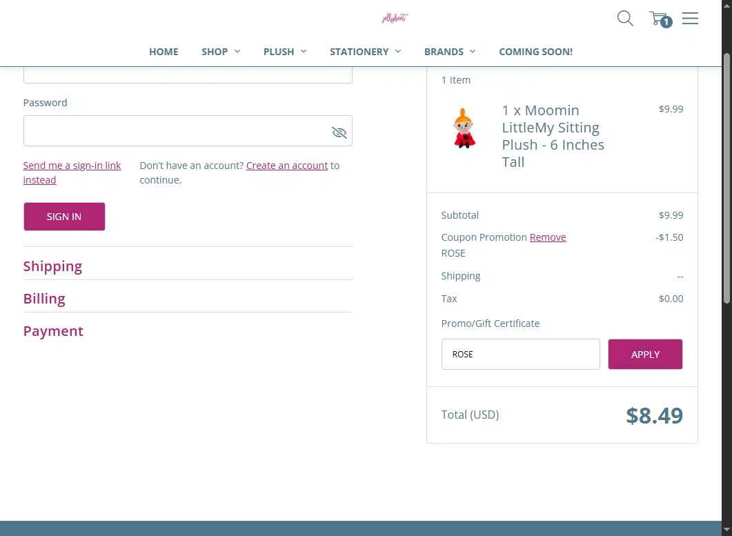 Jellybeet checkout page showing Jellybeet promo code box | Screenshot taken by SimplyCodes community member on Dec 10, 2025