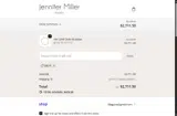 Jennifer Miller Jewelry coupon verification screenshot