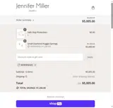 Jennifer Miller Jewelry coupon verification screenshot