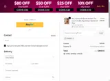 TAX100 coupon verification screenshot