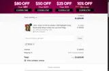 TR150 coupon verification screenshot