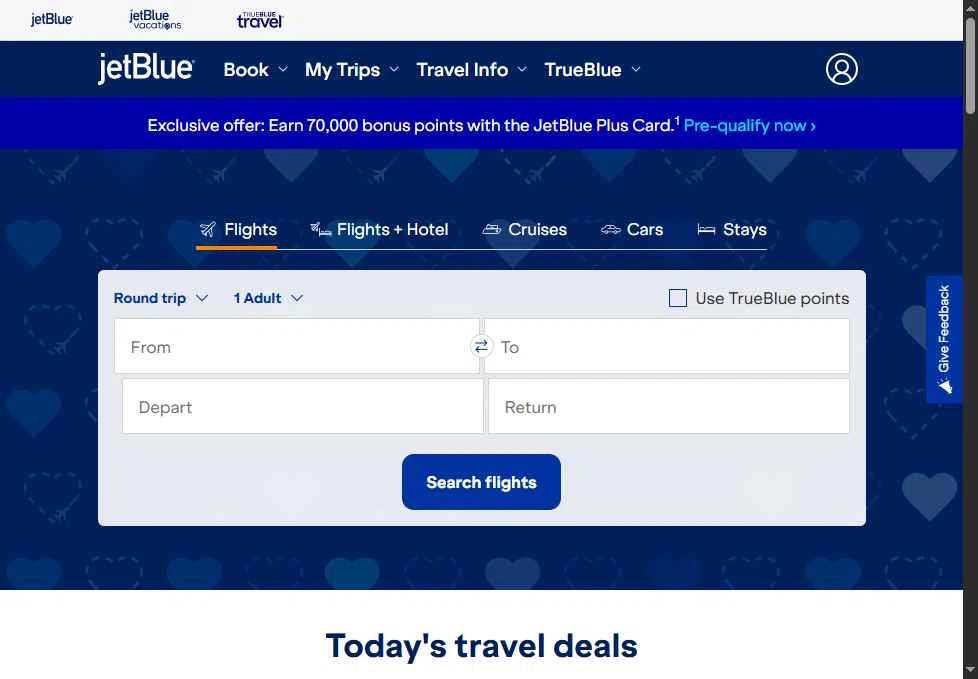 JetBlue Promo Codes - $300 Off (6 Verified) Mar 2026