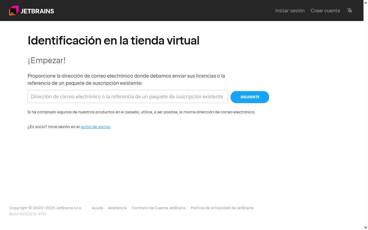 JetBrains checkout page showing JetBrains discount code box | Screenshot taken by SimplyCodes community member on Dec 24, 2025