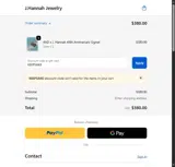 J. Hannah coupon verification screenshot