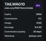 Jiminys coupon verification screenshot