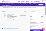josh coupon verification screenshot