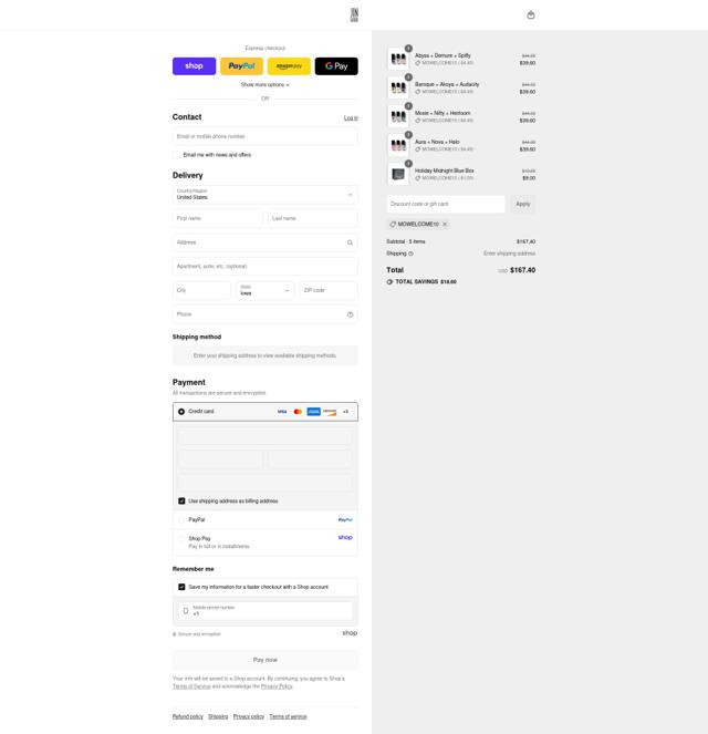JINsoon checkout page showing JINsoon discount code box | Screenshot taken by SimplyCodes community member on Sep 9, 2025