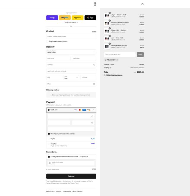 JINsoon checkout page showing JINsoon discount code box | Screenshot taken by SimplyCodes community member on Sep 4, 2025