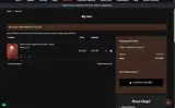 TREAT25 coupon verification screenshot