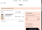 SUMMER40 coupon verification screenshot