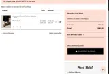 DPOEW4BTPC coupon verification screenshot