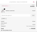 VIP15 coupon verification screenshot
