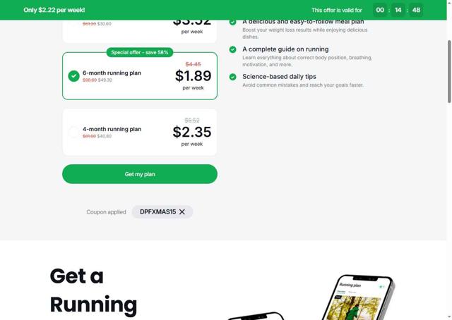 Joggo checkout page showing Joggo promo code box | Screenshot taken by SimplyCodes community member on Aug 1, 2025