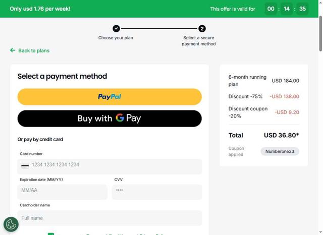 Joggo checkout page showing Joggo promo code box | Screenshot taken by SimplyCodes community member on Aug 30, 2025