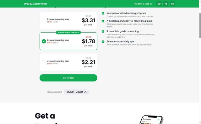 Joggo checkout page showing Joggo promo code box | Screenshot taken by SimplyCodes community member on Aug 30, 2025