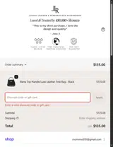 NEW15 coupon verification screenshot
