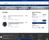 CHAMPION30 coupon verification screenshot
