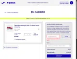 vueltaalcole coupon verification screenshot