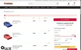 Welcome coupon verification screenshot