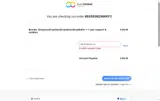 DROPTABLES-20 coupon verification screenshot