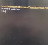 BONNECHANCEAMI coupon verification screenshot