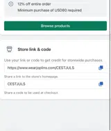 CESTJULS coupon verification screenshot
