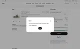 ACCESS coupon verification screenshot