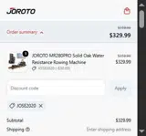 JOSE2020 coupon verification screenshot