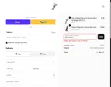 WELCOME10 coupon verification screenshot