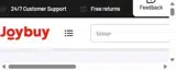 JoyBuy coupon verification screenshot