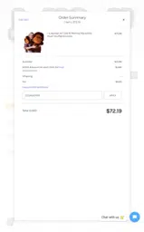 CESARJOYFAY coupon verification screenshot