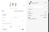 Joy Susan coupon verification screenshot