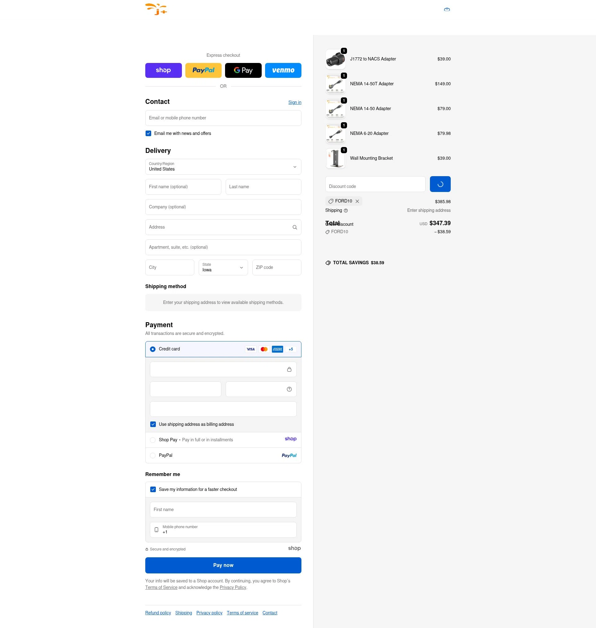 J+ Booster 2 checkout page showing J+ Booster 2 promo code box | Screenshot taken by SimplyCodes community member on Jan 6, 2026