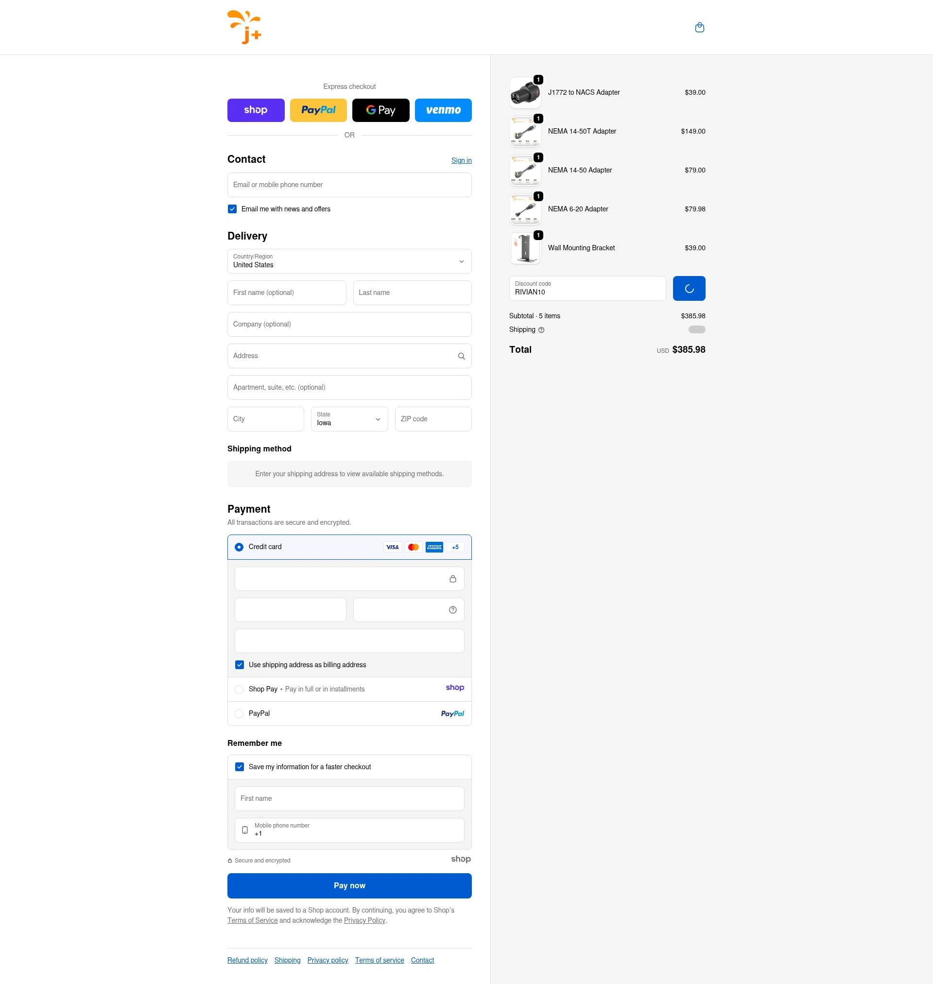 J+ Booster 2 checkout page showing J+ Booster 2 promo code box | Screenshot taken by SimplyCodes community member on Jan 6, 2026