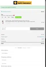 WCPC10 coupon verification screenshot