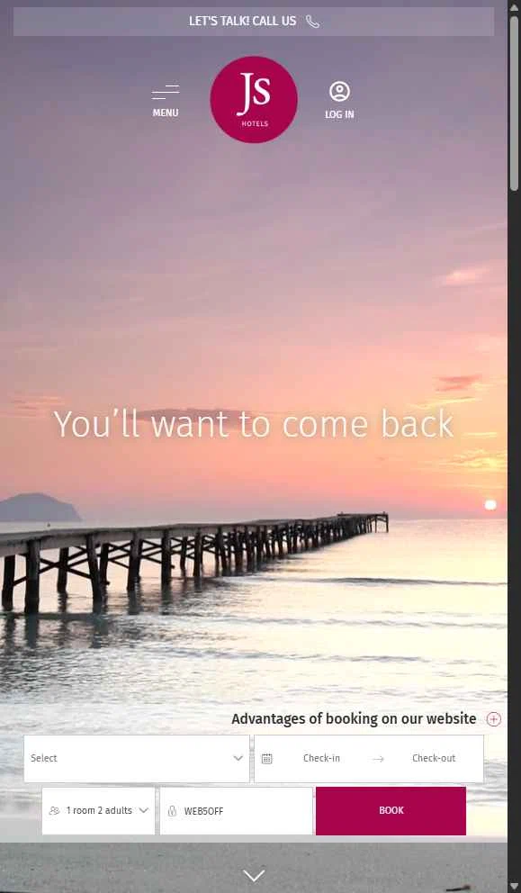 JS Hotels checkout page showing JS Hotels promo code box | Screenshot taken by SimplyCodes community member on Sep 16, 2025