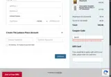 The Judaica Place coupon verification screenshot