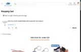 Judaica Web Store coupon verification screenshot