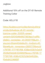 KELLY10 coupon verification screenshot