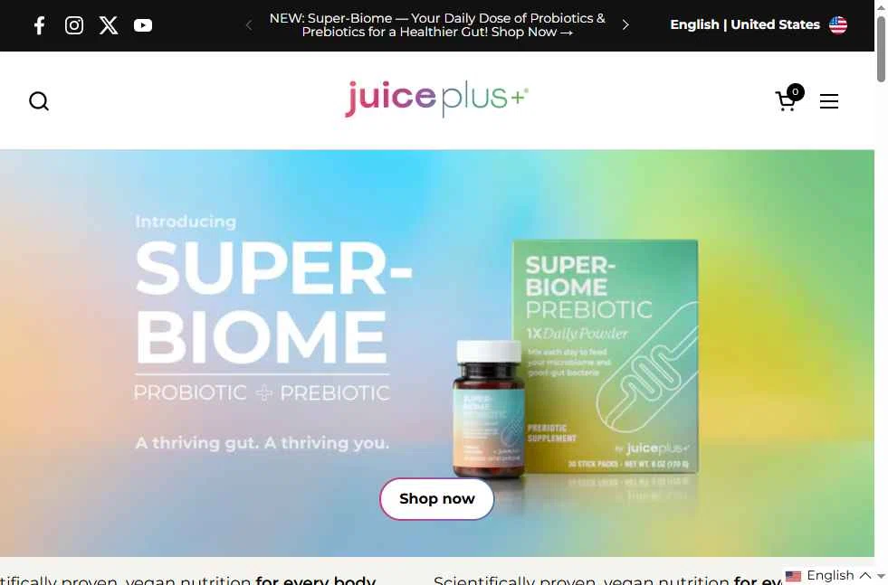 Juice Plus checkout page showing Juice Plus discount code box | Screenshot taken by SimplyCodes community member on Nov 12, 2025
