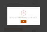 NOTCHESSEWING coupon verification screenshot