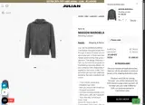 Julian Fashion coupon verification screenshot