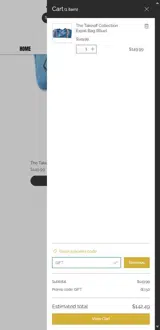 GIFT coupon verification screenshot