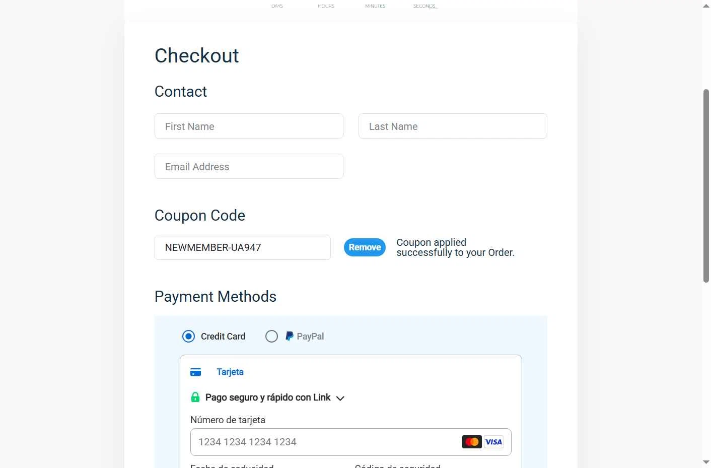 Jumpspeak checkout page showing Jumpspeak coupon code box | Screenshot taken by SimplyCodes community member on Oct 10, 2025