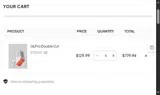 CART10 coupon verification screenshot