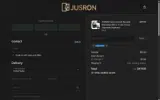 JUSRON10 coupon verification screenshot