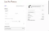 Just Art Pottery coupon verification screenshot