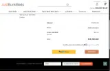 Just Bunk Beds coupon verification screenshot